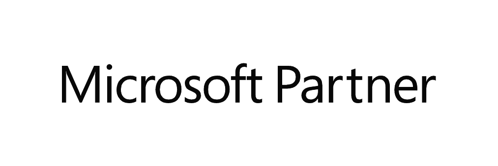 MSFT Partner white single line